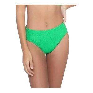 PQ Kiwi Reef - High Waist Full Bikini Bottom NWT